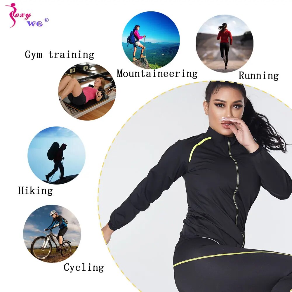 Women Weight Loss Jacket Pant